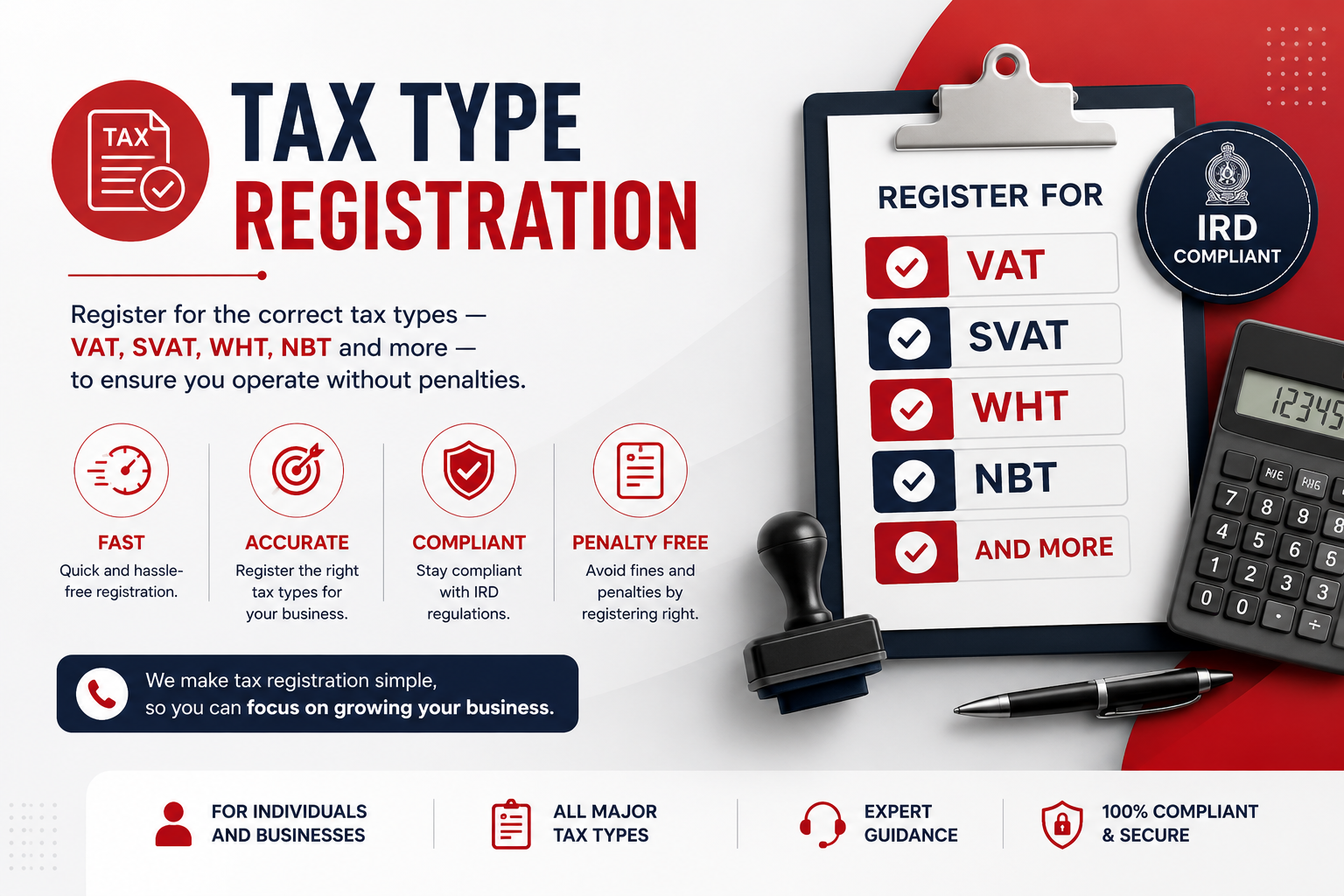 Tax Type Registration